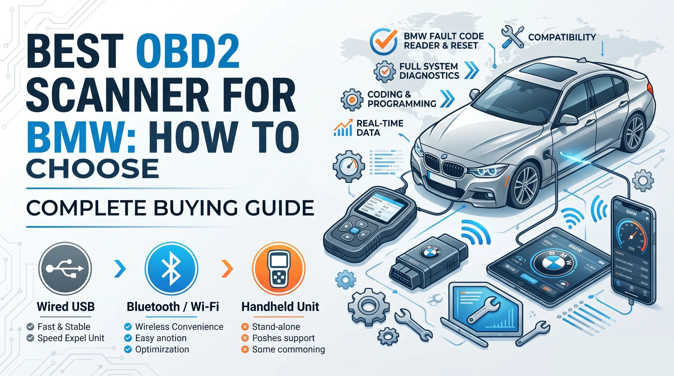 Best OBD2 Scanner for BMW: How to Choose