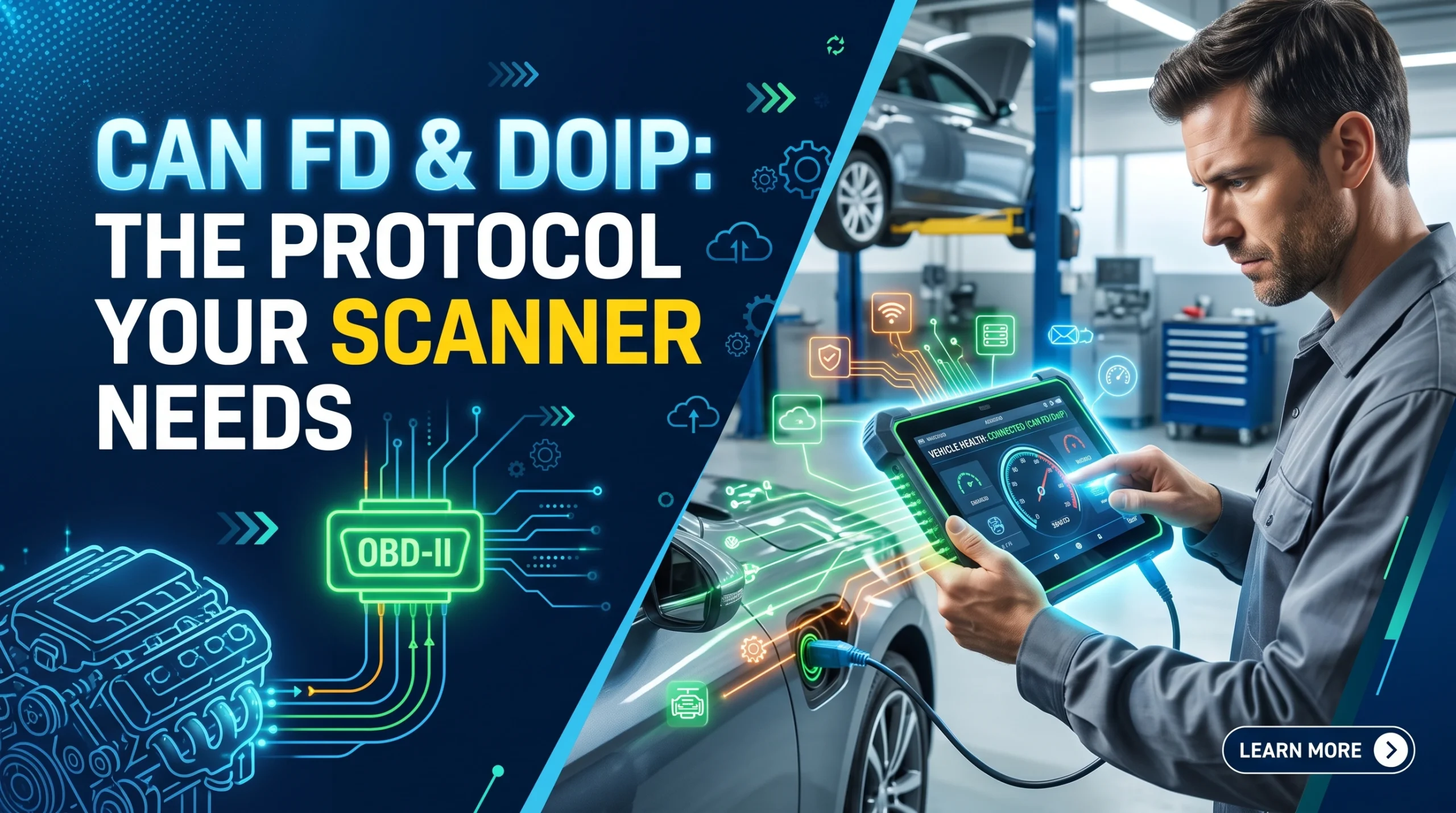 CAN FD and DoIP: The Protocol Your Scanner Needs