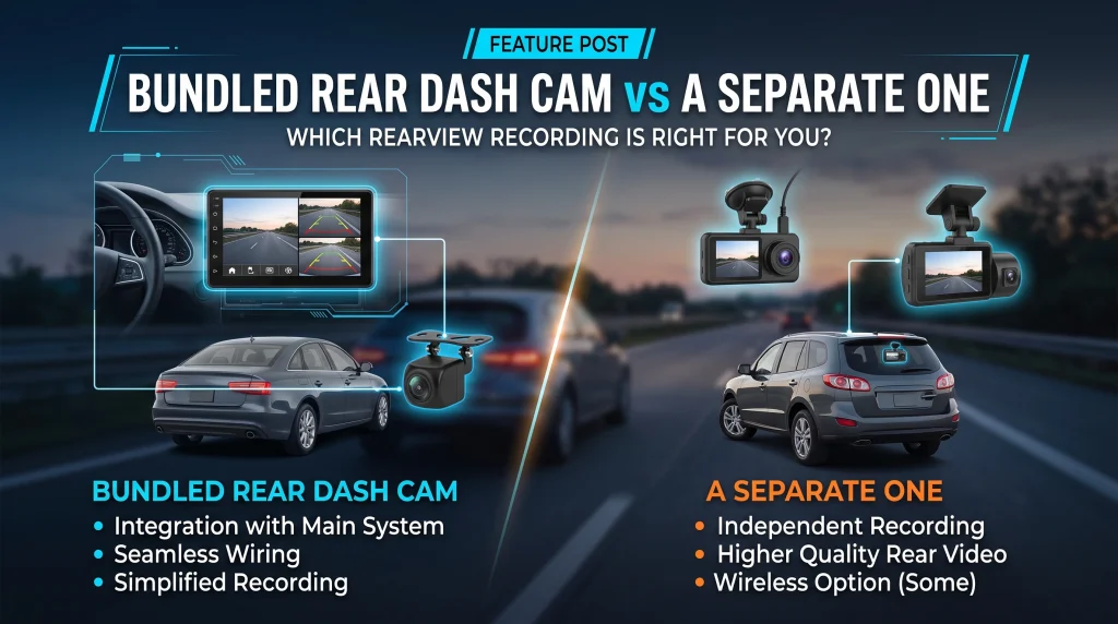 Bundled Rear Dash Cam vs a Separate One