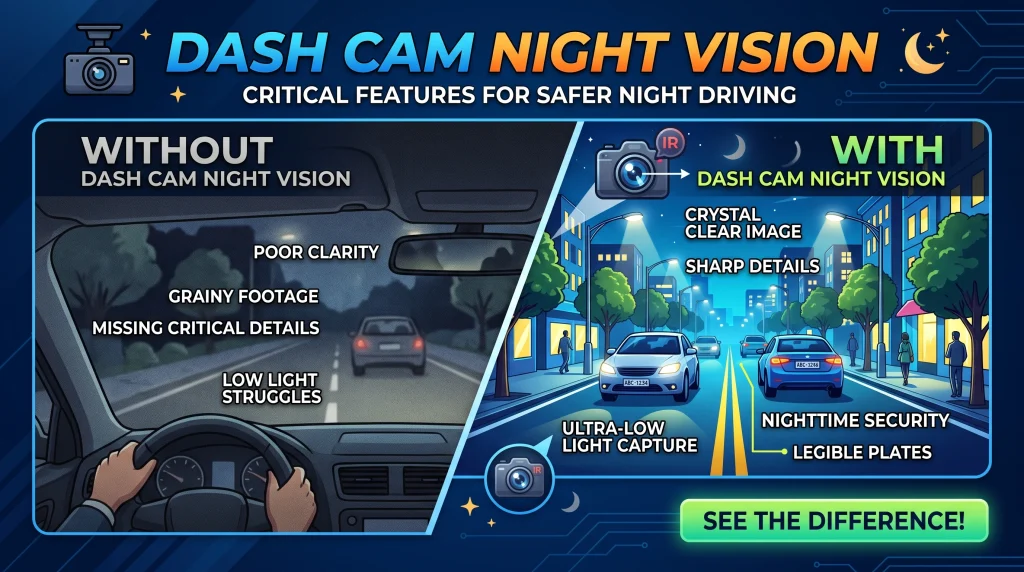 Dash Cam Night Vision